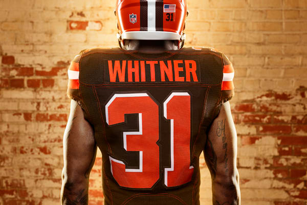cleveland browns new uniforms